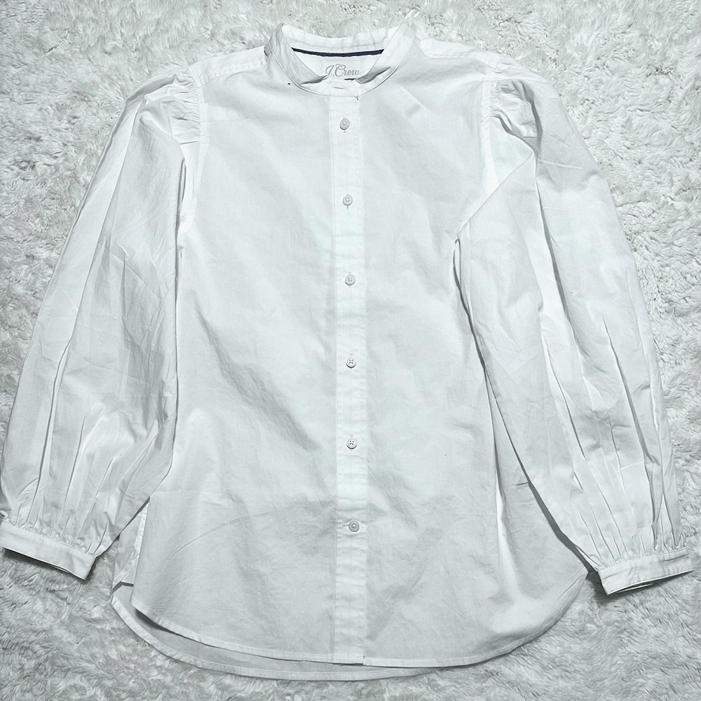 J. Crew white button down shirt